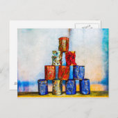 スープ缶 – 昼食後 ポストカード (正面/裏面)