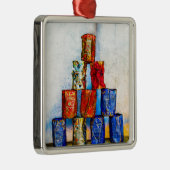 スープ缶-昼食後 メタルオーナメント (右)