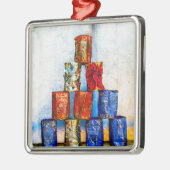 スープ缶-昼食後 メタルオーナメント (左)