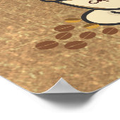 スープ・オブ・ザ・デイ、コーヒーポスタおもしろいー ポスター (角)