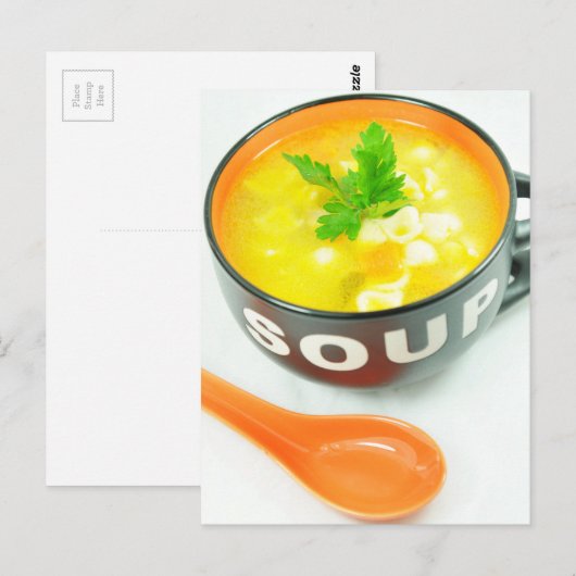 スープ ポストカード (正面/裏面)