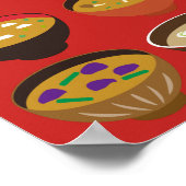 スープ メニュー, バリュー ポスター用紙（マット） ポスター (角)