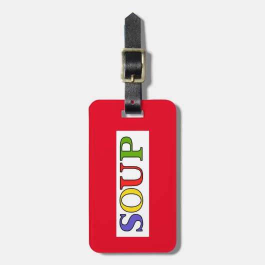 スープ ラゲッジタグ (正面縦)