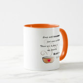 スープ-私の食お気に入りのべ物のマグ マグカップ (正面右)