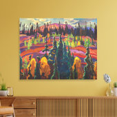 スーペリアカントリー湖 | A. Y.ジャクソン | キャンバスプリント (インサイチュ (リビング))