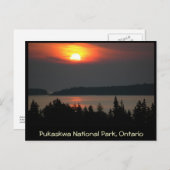 スーペリアサンセット湖 ポストカード (正面/裏面)