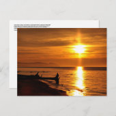 スーペリアサンセット湖 ポストカード (正面/裏面)