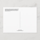 スーペリアサンセット湖 ポストカード (裏面)