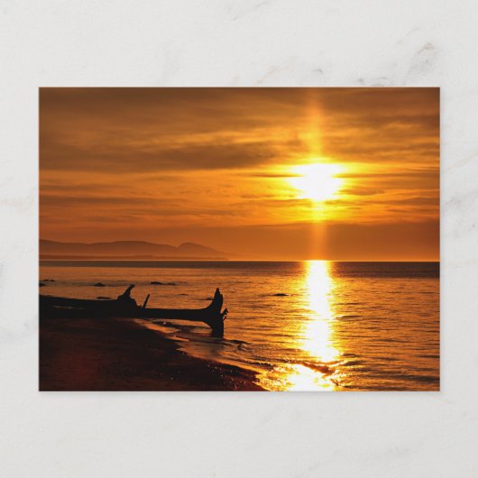 スーペリアサンセット湖 ポストカード (正面)