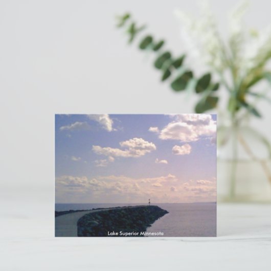 スーペリアミネソタ湖 ポストカード (スタンド正面)