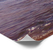 スーペリア湖の波 ポスター (角)