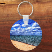 スーペリア湖の海岸 キーホルダー (正面)