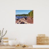 スーペリア湖の海岸 ポスター (キッチン)