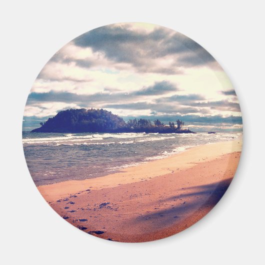 スーペリア湖島 マグネット (正面)