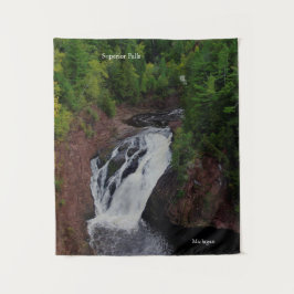 スーペリア滝タペストリー タペストリー