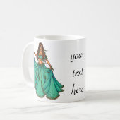 スーラミドルイースタンベリーダンサー コーヒーマグカップ (正面左)