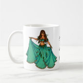 スーラミドルイースタンベリーダンサー コーヒーマグカップ (左)