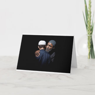 スーラ・ルクマーンに着想を得たイスラム教のイードのカード。 シーズンカード