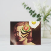 スールアボカドトースト&エッグブレックファースト ポストカード (スタンド正面)