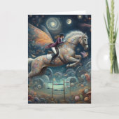 スールリアルな夜のショージャンプ妖精 カード (正面)