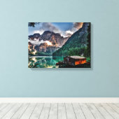 スーレアイタリアンル湖 キャンバスプリント (インサイチュ (ウッドフロア))