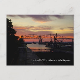 スーロックでの日没 ポストカード