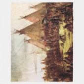 スー戦争評議会ジョージ・カトリン1850年頃 フリースブランケット (正面)