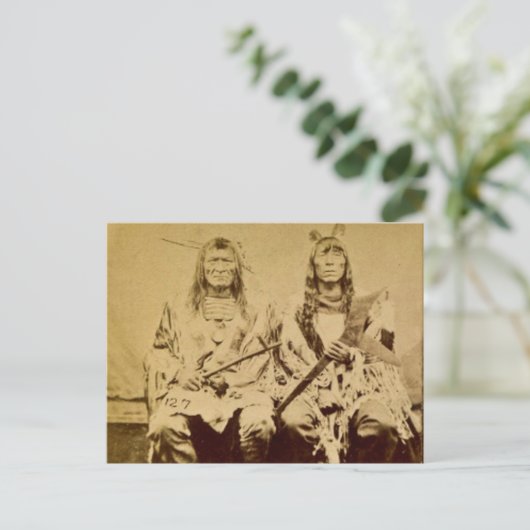 スー戦争評議会ヴィンテージ立体視 ポストカード (スタンド正面)