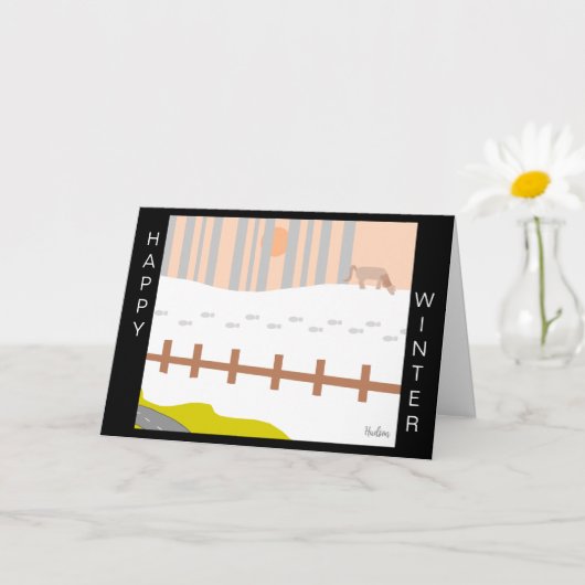 スー族の秋へ空白の: カード (小さな植物)