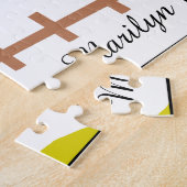 スー族への道滝: ジグソーパズル (側面)