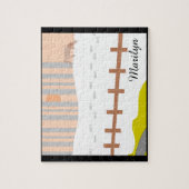 スー族への道滝: ジグソーパズル (縦)