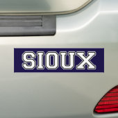 スー族 バンパーステッカー (車上)