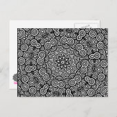 スー渦巻形のポストカード ポストカード (正面/裏面)