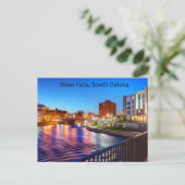 スー滝サウスダコタ葉書 ポストカード (スタンド正面)