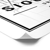 スー滝サウスダコタUSAトラベルシティマップ ポスター (角)