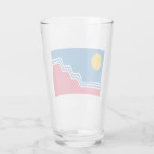 スー滝国旗(ノースダコタ) タンブラーグラス (裏面)