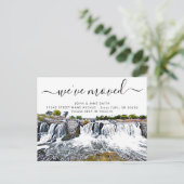 スー滝滝の引越し案内はがき 案内ポストカード (スタンド正面)