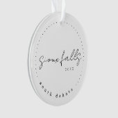 スー滝、サウスダコタSD旅行統一された州 オーナメント (正面)