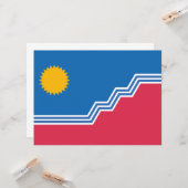 スー秋州旗（サウスダコタ） カード (正面/裏面インサイチュ)