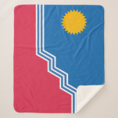 スー秋州旗（サウスダコタ） シェルパブランケット (正面)