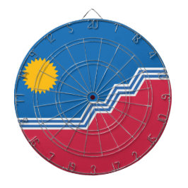 スー秋州旗（サウスダコタ） ダーツボード