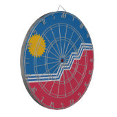 スー秋州旗(サウスダコタ) ダーツボード (正面左)