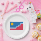 スー秋州旗（サウスダコタ） ペーパープレート (パーティー)