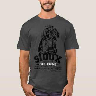 スー素晴らしクス先住民アメリカ国家  Tシャツ