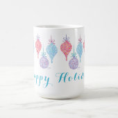 スーWeidlich著ぶら下がったなオーナメントのコーヒー・マグ コーヒーマグカップ (中央)