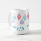 スーWeidlich著ぶら下がったなオーナメントのコーヒー・マグ コーヒーマグカップ (正面左)