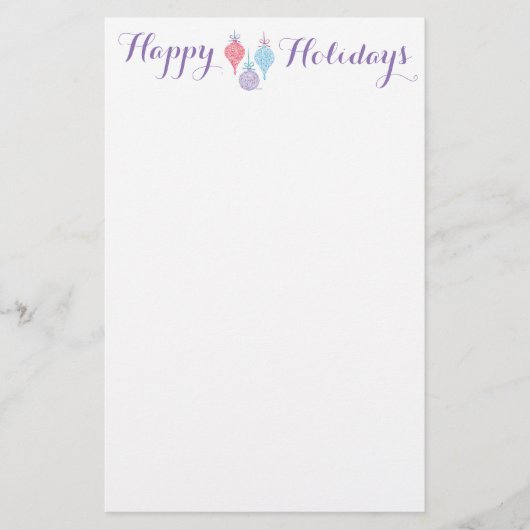 スーWeidlich著ぶら下がったなオーナメントのノート紙 便箋 (正面)