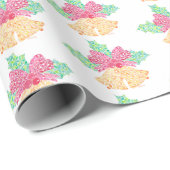 スーWeidlich著ジングルベルの包装紙 ラッピングペーパー (ロールコーナー)