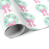 スーWeidlich著休日のリースの包装紙 ラッピングペーパー (ロールコーナー)