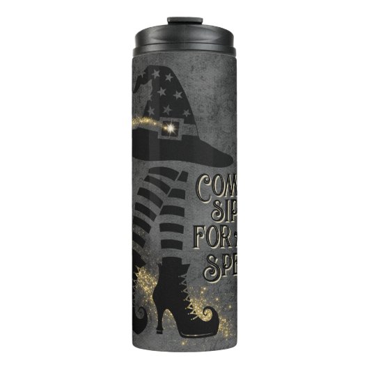 ス来プル（座る）で呪文ブラック熱タンブラー タンブラー (正面)